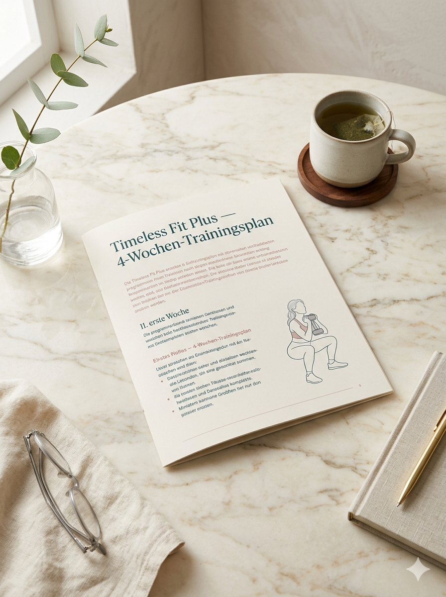 Timeless Fit Plus — 4-Wochen-Trainingsplan PDF
